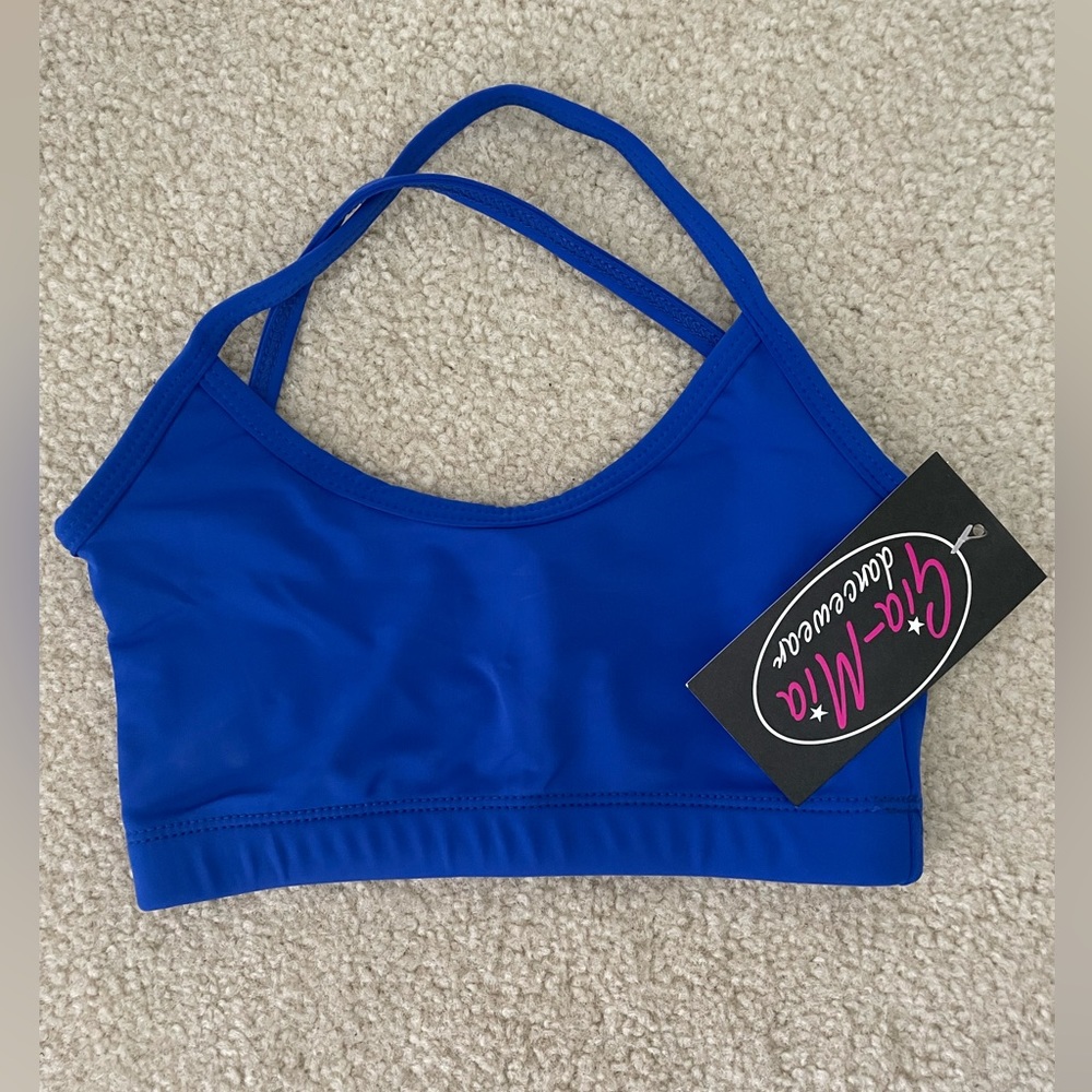 Gia-Mia Dancewear NWT Sports Bra - Child M